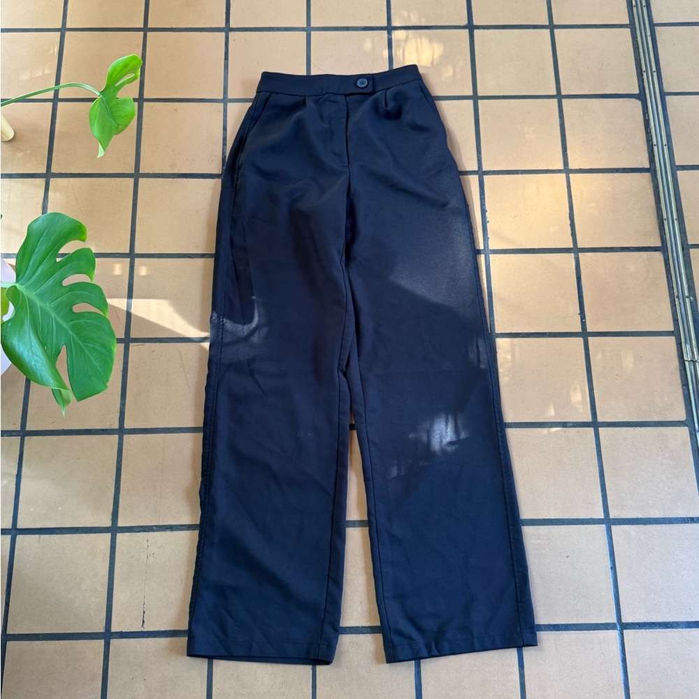 Bershka Wide-Leg Trousers